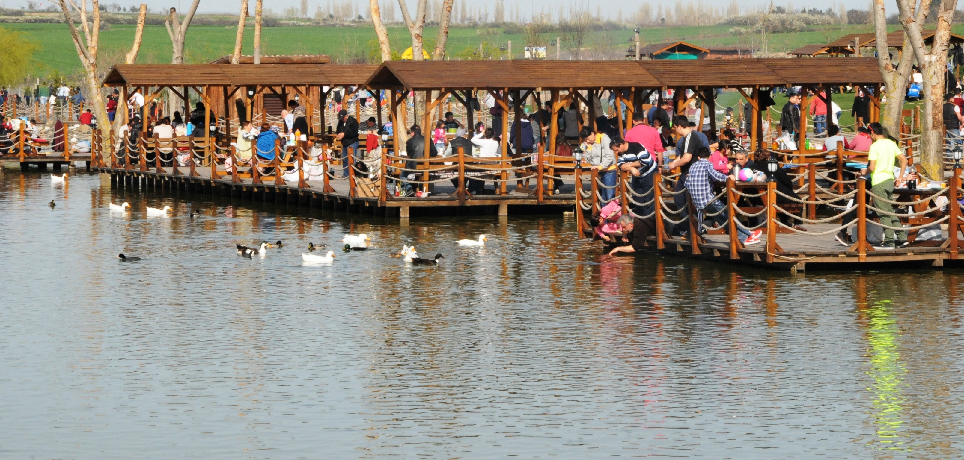 Cumhuriyet ve G�lba�� Parklar� Ziyaret�i Ak�n�na U�rad�