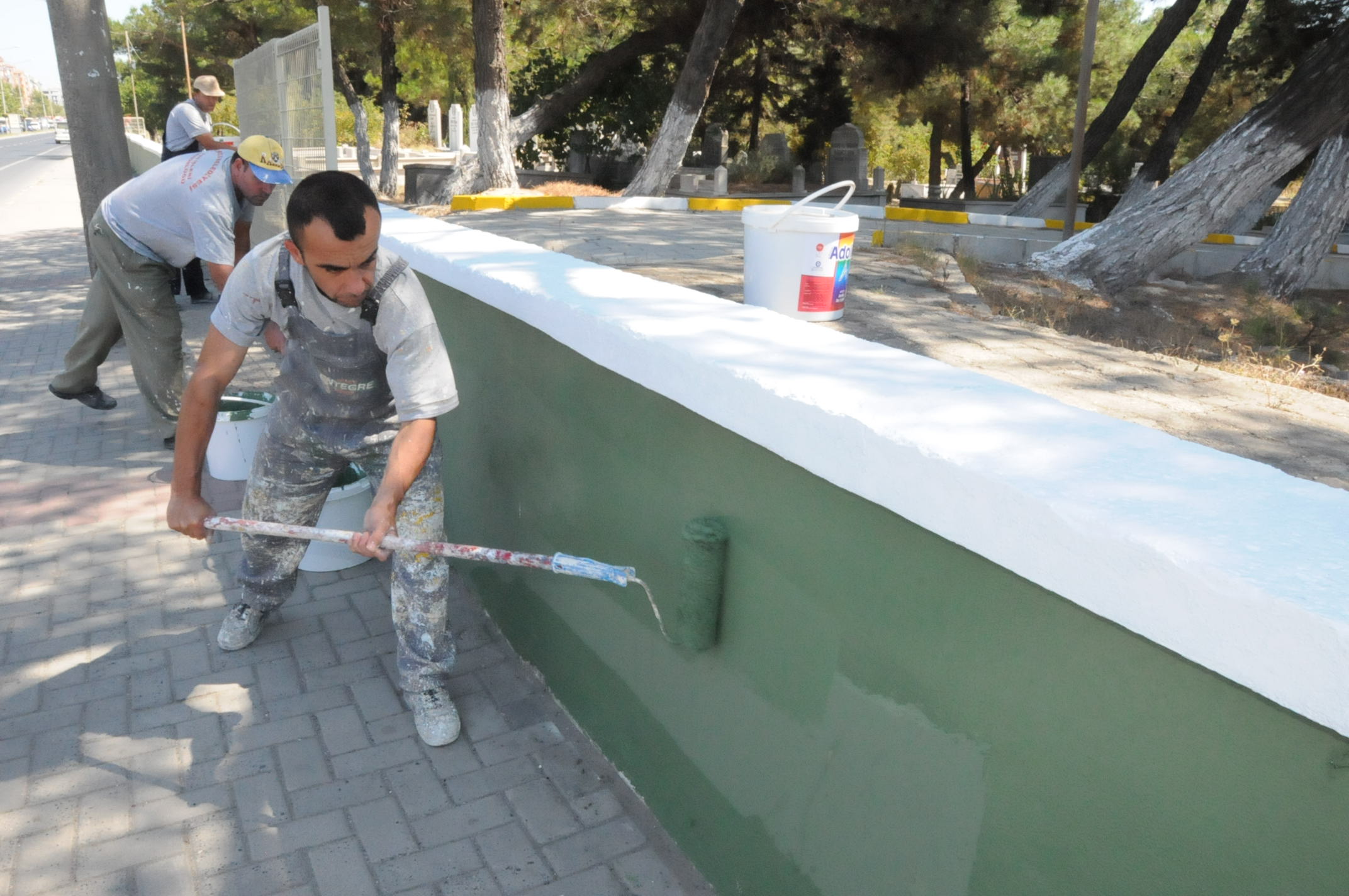 Mezarlklarda Bayram Hazrl Yaplyor