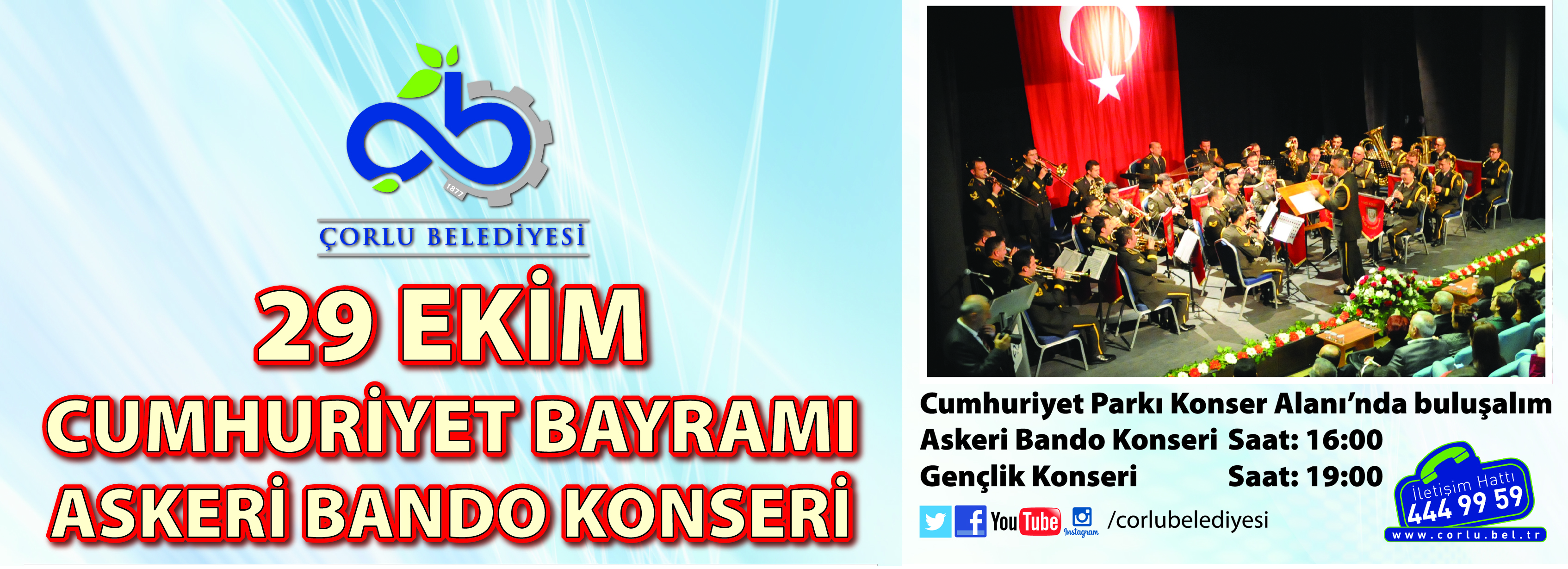 Cumhuriyet Bayramnda Askeri Bando Konseri Dzenlenecek