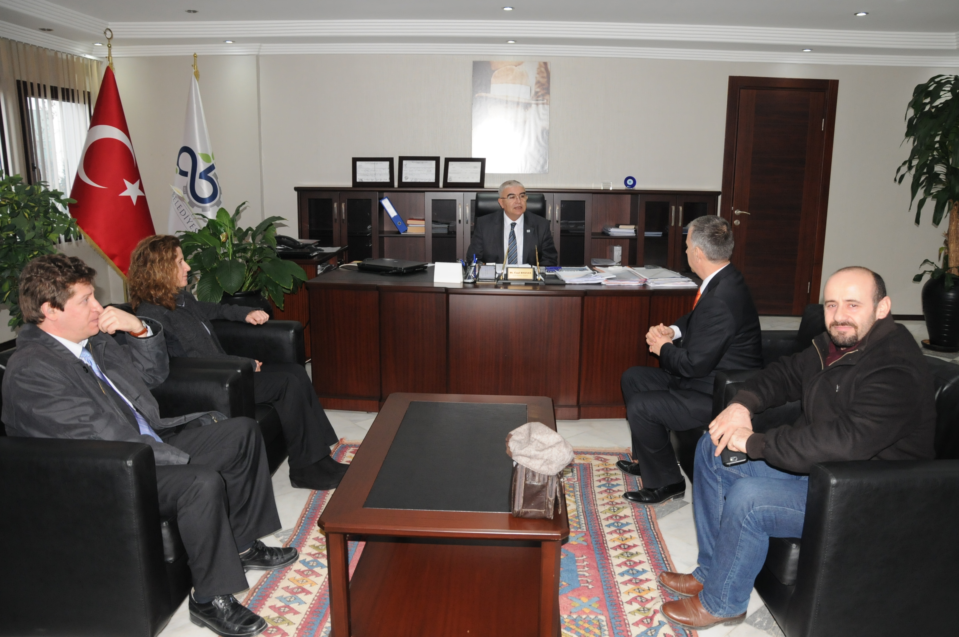 Mimarlar Odas��ndan Ba�kan Baysan�a Ziyaret