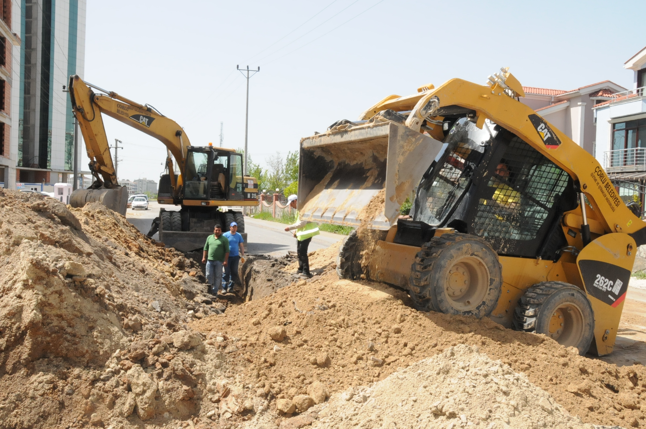 Altyap� �al��malar� Devam Ediyor