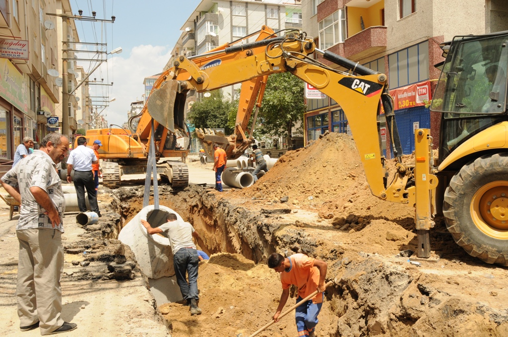 Altyap almalar Hzla lerliyor