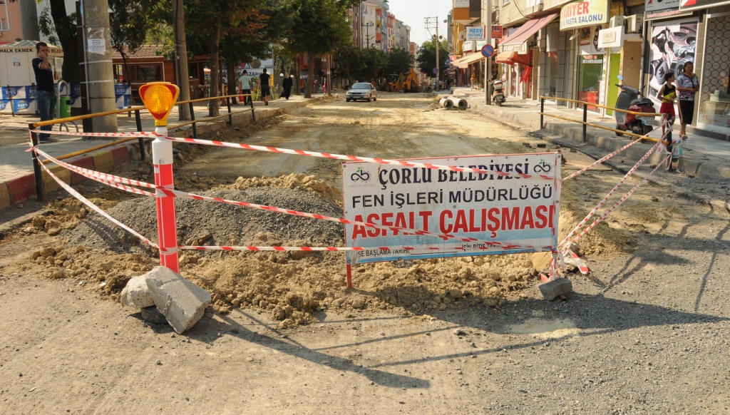 Altyap� �al��malar� H�zla �lerliyor