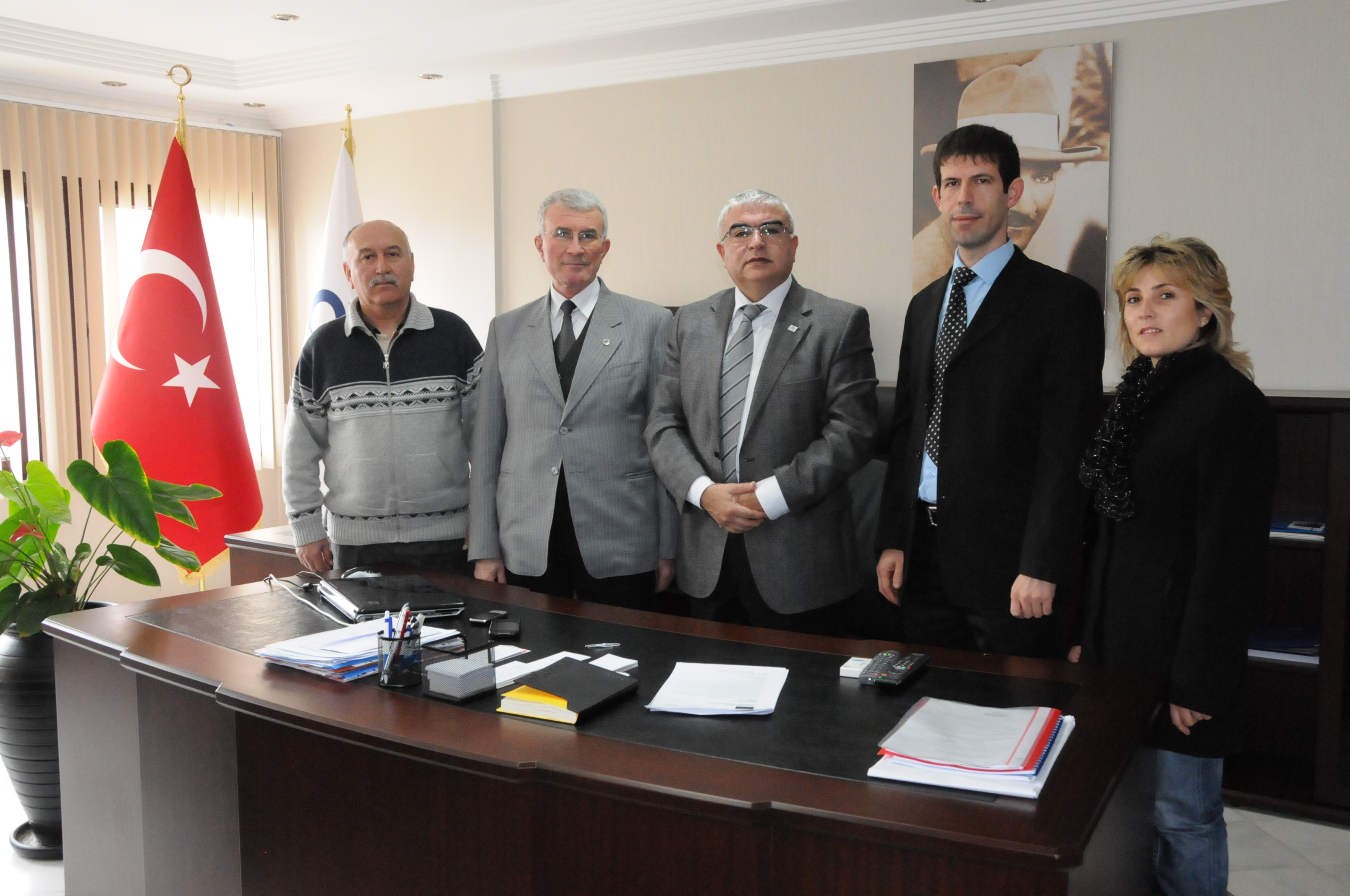 Kilikad�l�lar Derne�inden Ba�kan Baysan�a Ziyaret