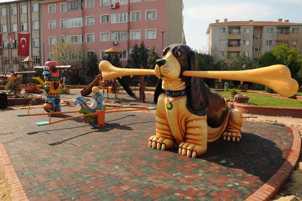 Atatrk Parknda almalar Devam Ediyor