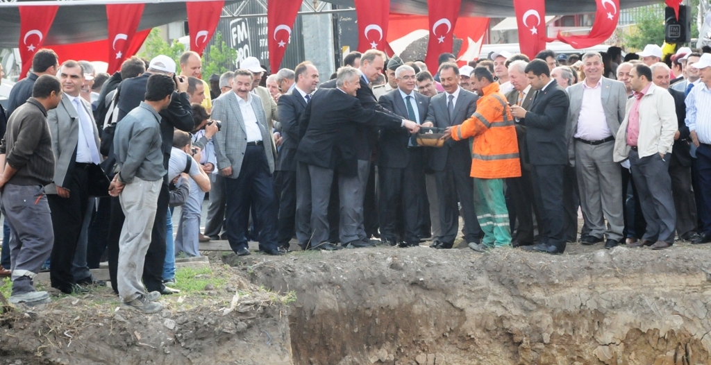 A�evi Temel Atma T�reni Ger�ekle�tirildi