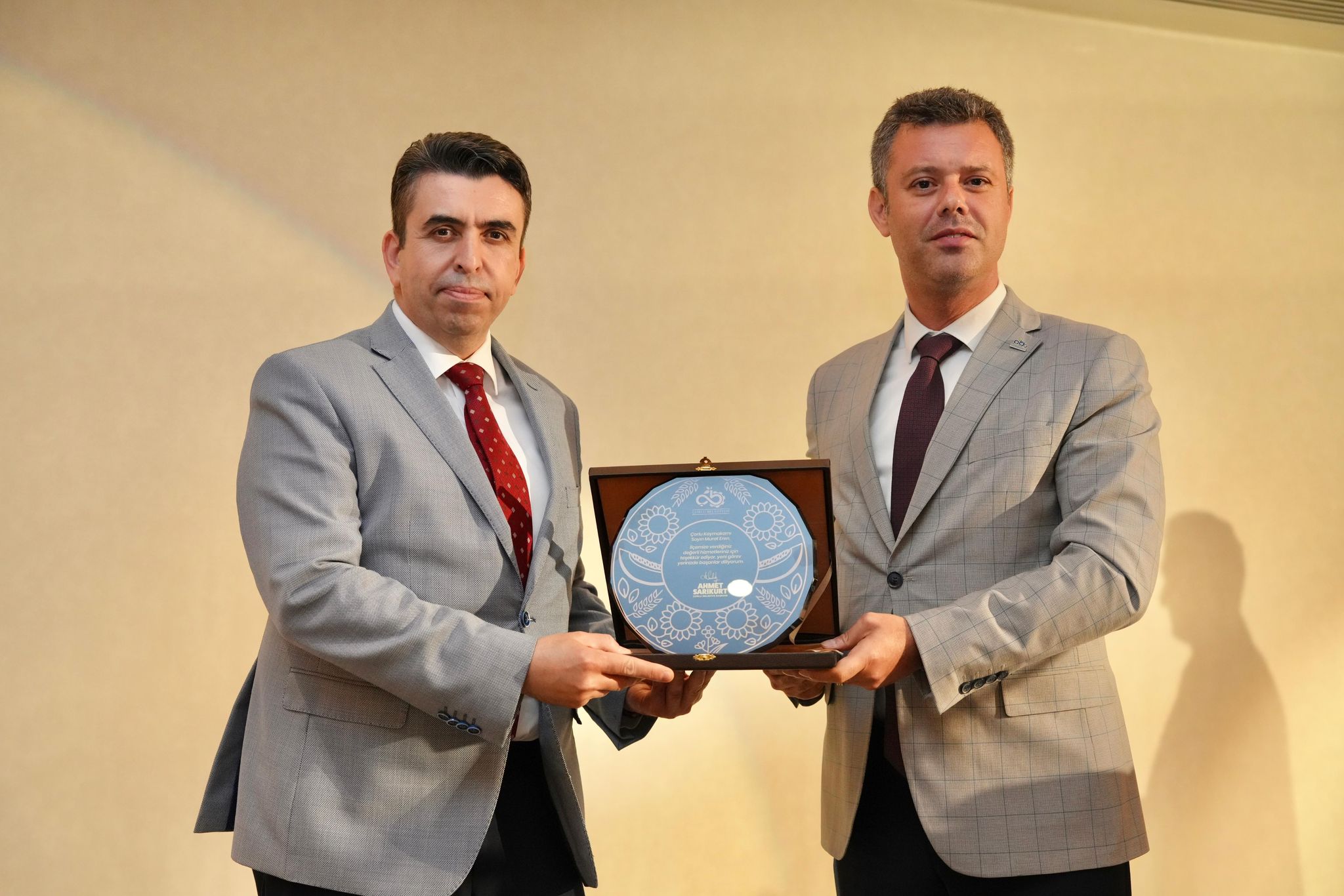 orlu Protokol, Kaymakam Murat Eren`in Veda Yemeinde Bulutu