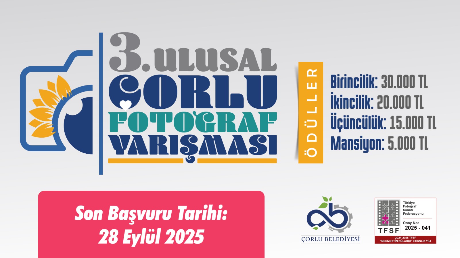 3. Ulusal orlu Fotoraf Yarmas Balyor
