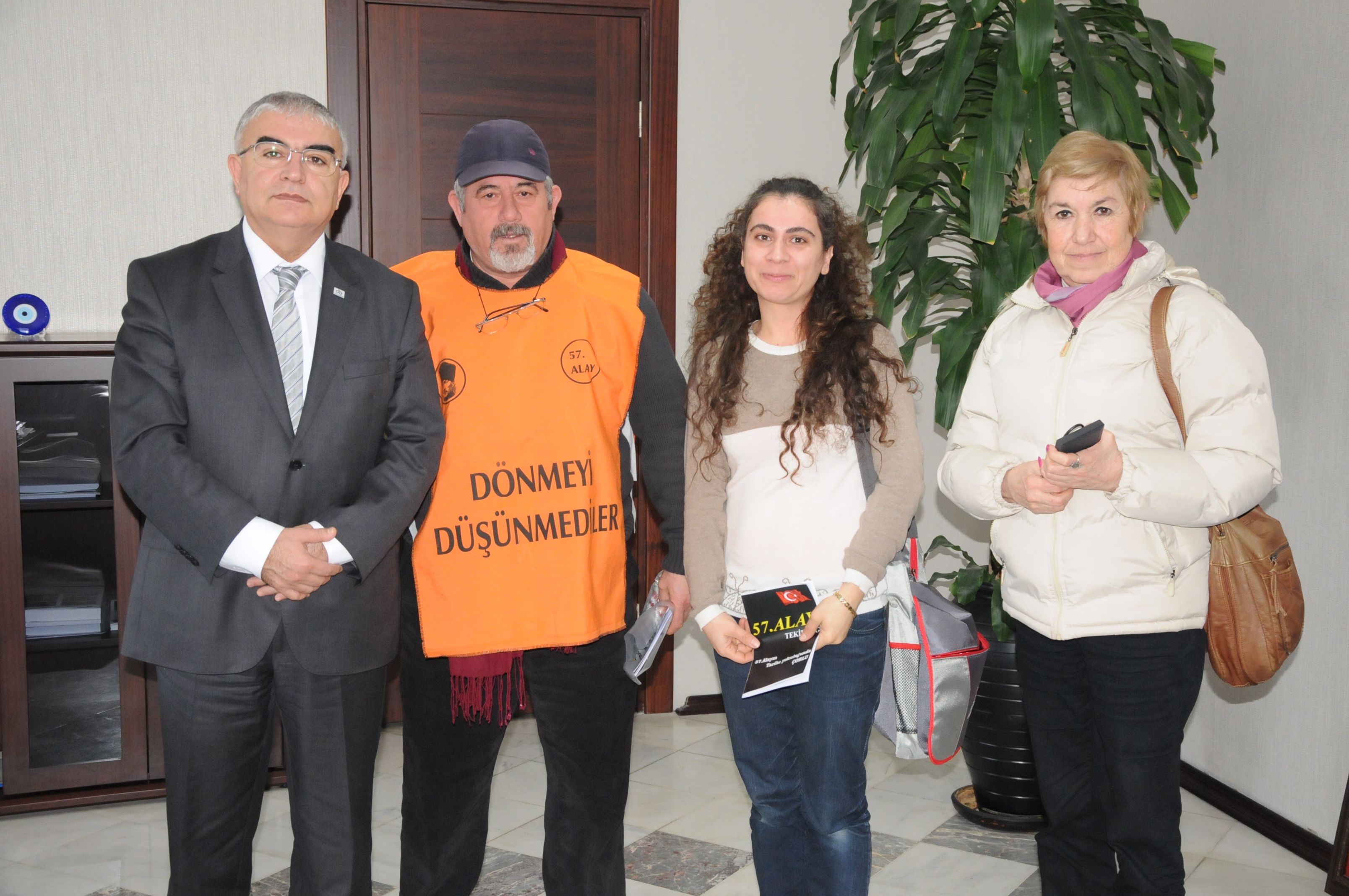 57. Alay Y�r�y�� Komitesi�nden Baysan�a Ziyaret