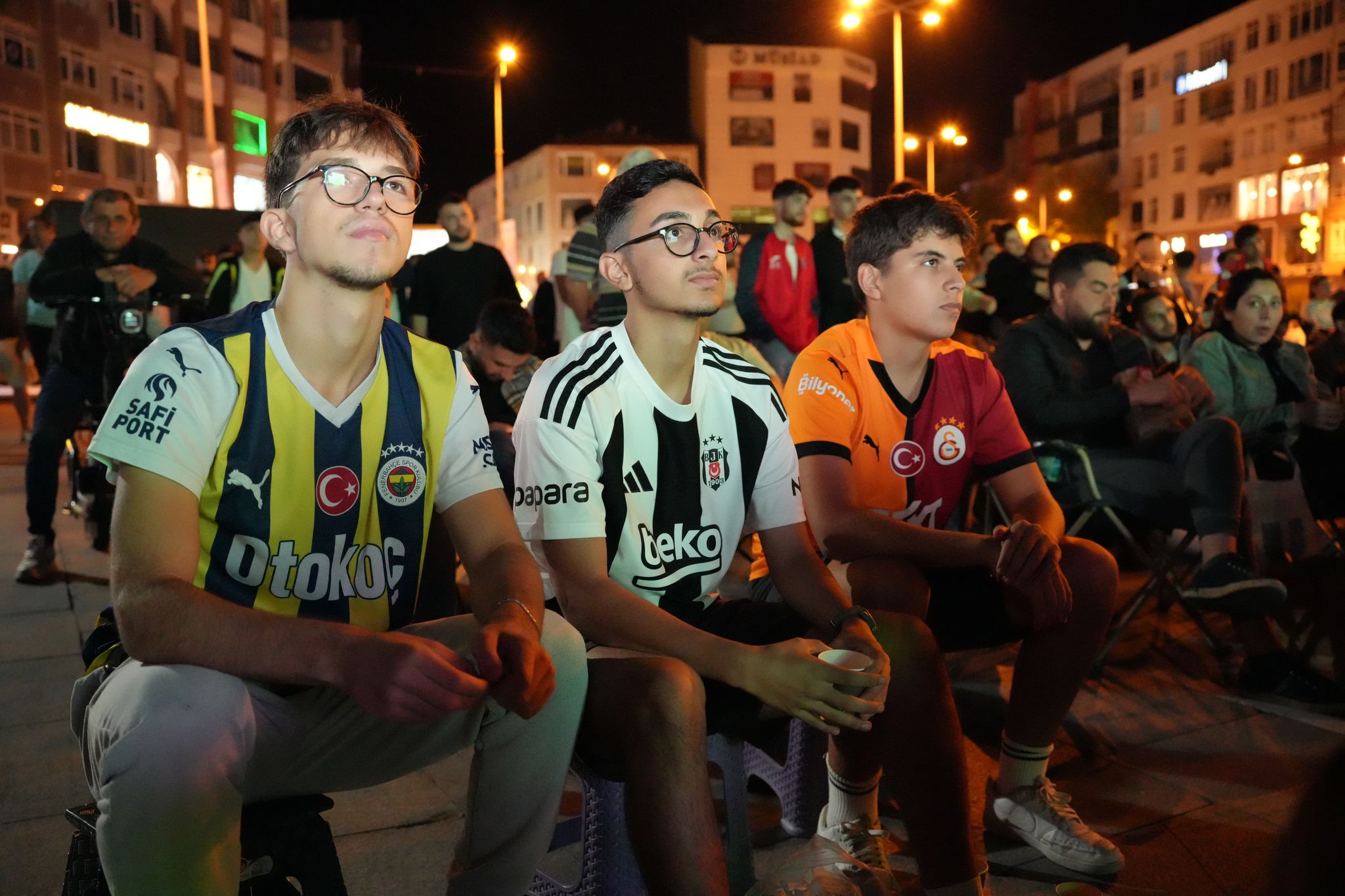 orlu`da Mill Heyecanlar Dev Ekranda Yaand