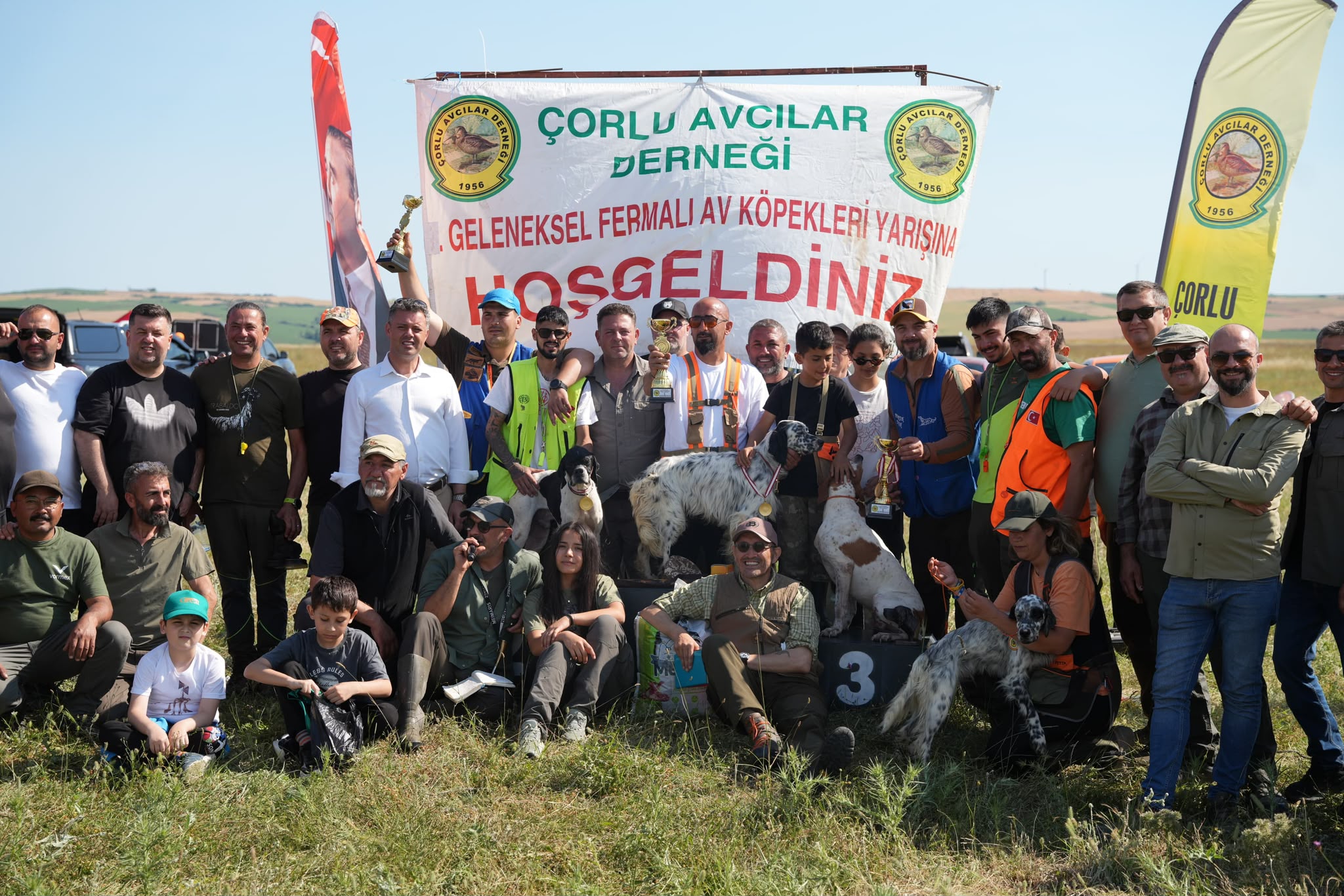 �orlu`da 14. Geleneksel Fermal� Av K�pekleri Yar��mas� Heyecan� Ya�and�