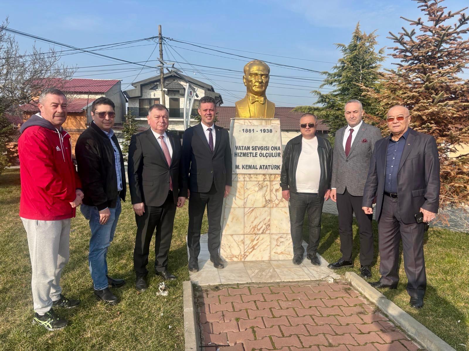 Ba�kan Sar�kurt tan Romanya`da Anlaml� Ziyaret