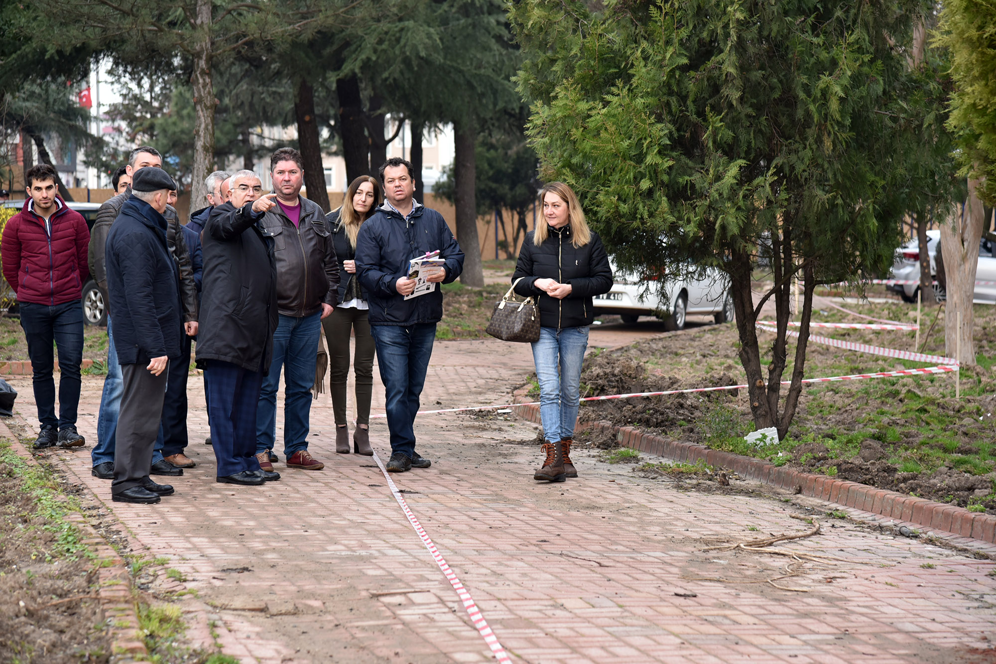 Atat�rk Park��nda �al��malar Ba�lad�