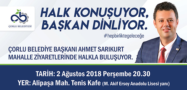 Bakan Sarkurt Alipaa Mahalle Sakinleriyle Buluacak