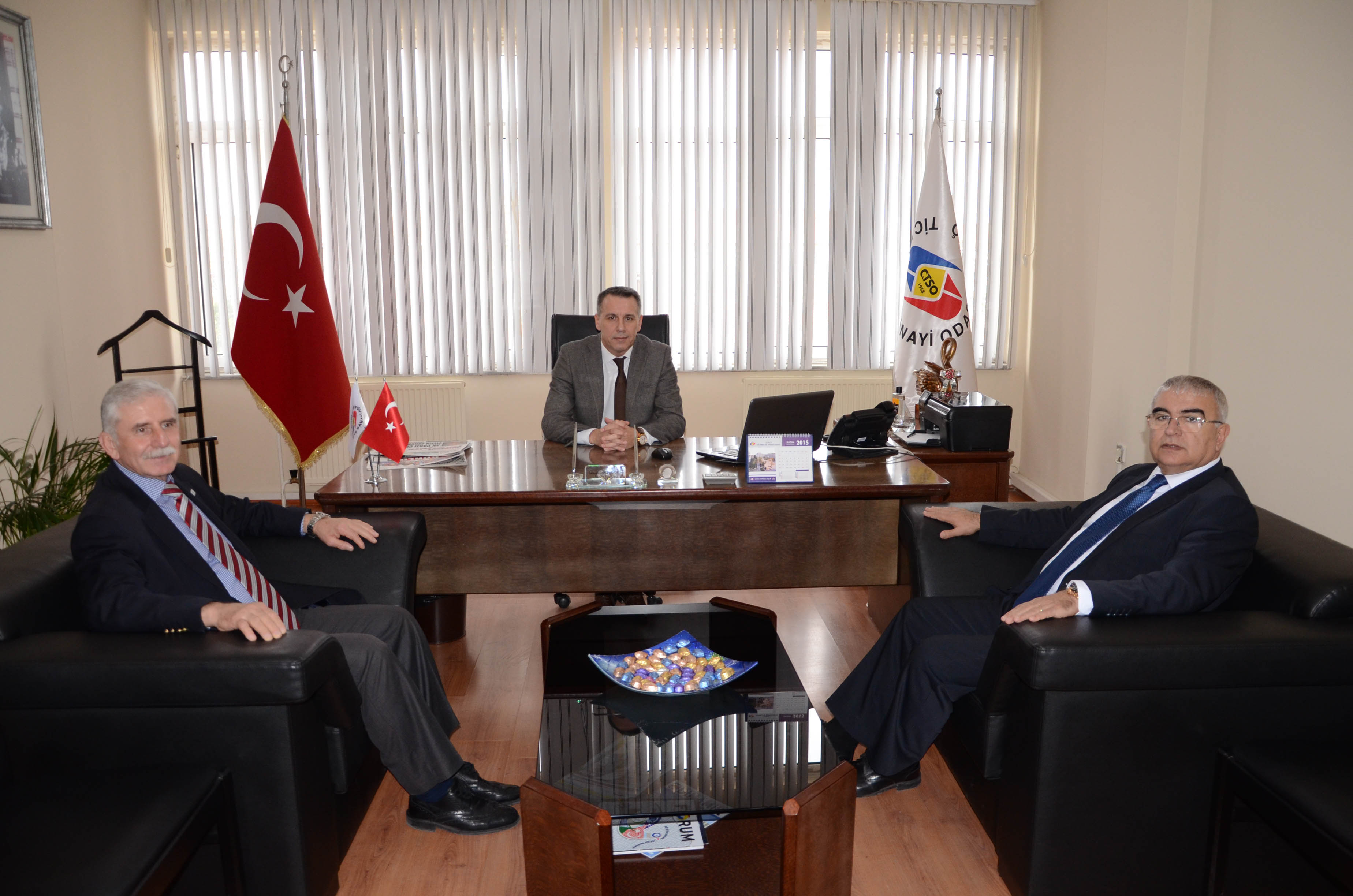 Bakan Baysandan TSO Meclis Bakan Gleroluna Ziyaret