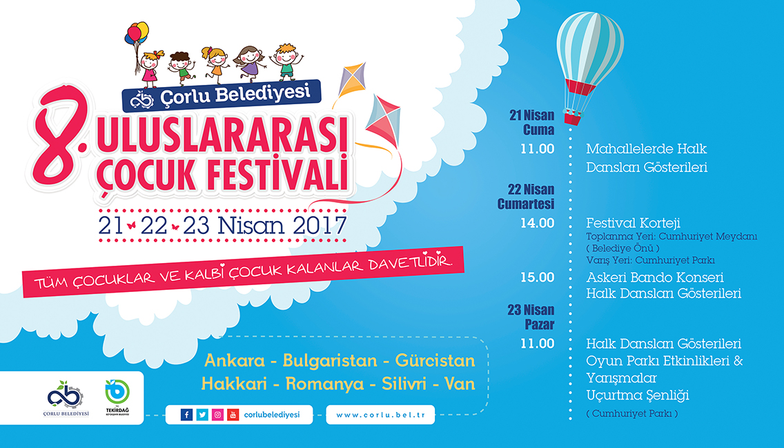 8. Uluslararas ocuk Festivali Balyor