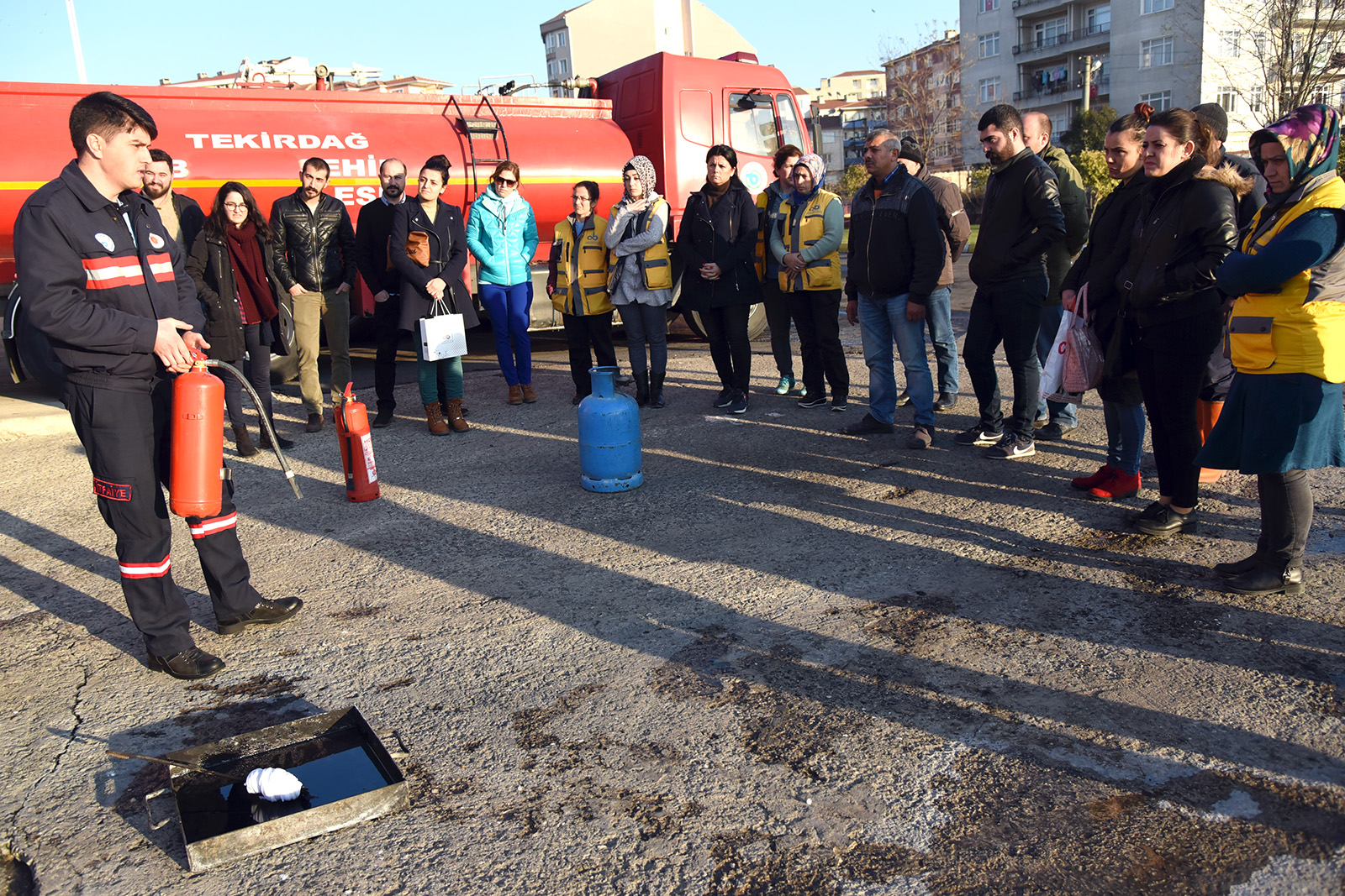 Personele Yang�n E�itimi Verildi