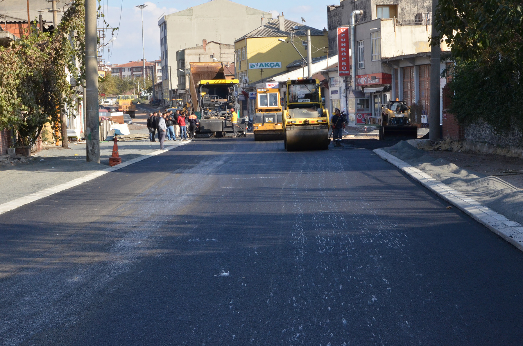 Asfaltlama �al��malar�m�z Devam Ediyor