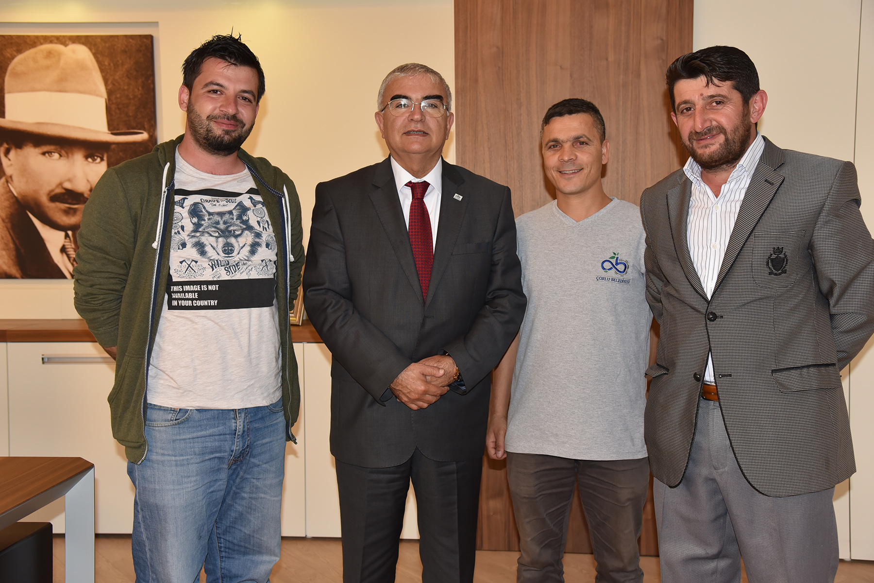 Korespordan Bakan Baysana Teekkr Ziyareti