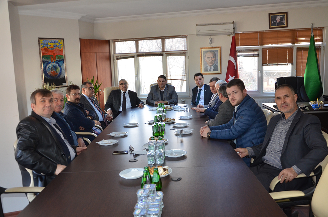 Ba�kan Baysan�dan Ziraat Odas��na Ziyaret