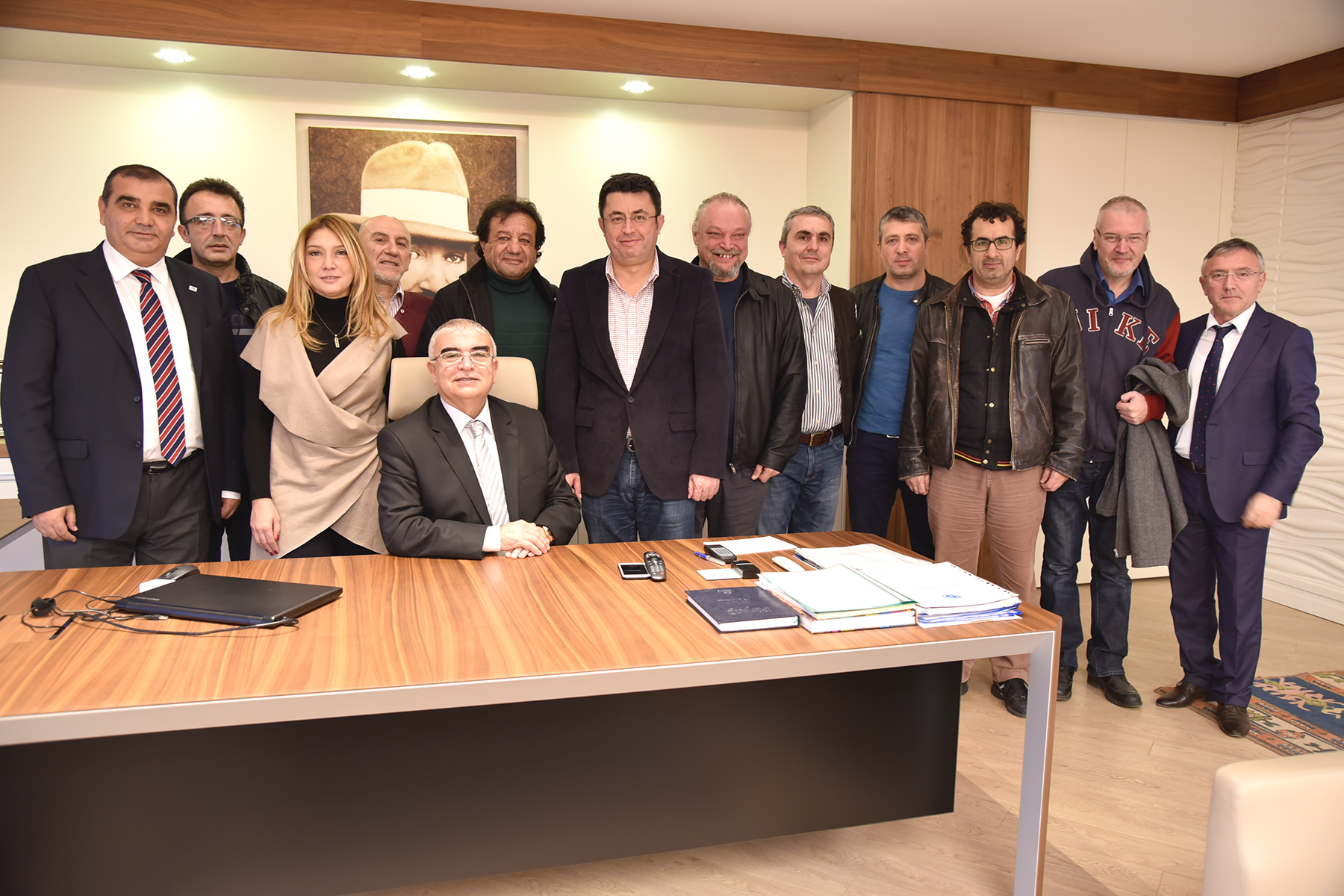 Bri� Sporcular� Ba�kan Baysan�� Ziyaret Etti