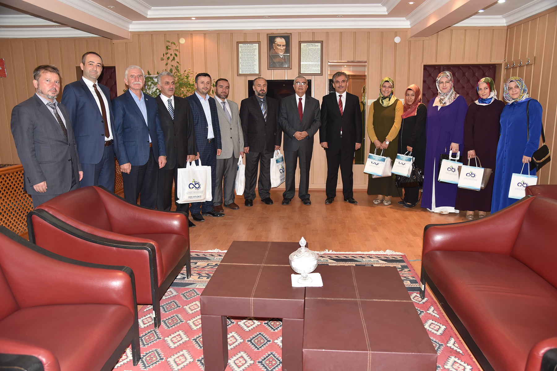 Ba�kan Baysan�dan Din G�revlilerine Ziyaret