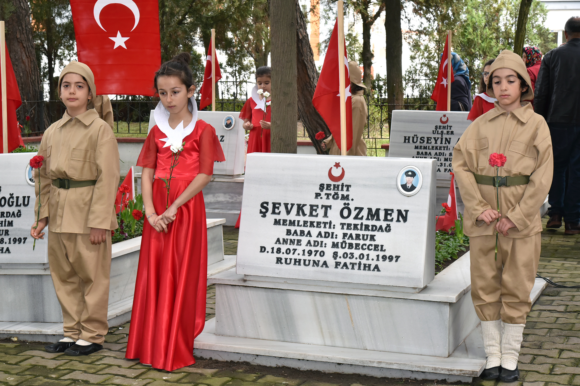 �anakkale �ehitlerimizi Minnet ve ��kranla And�k