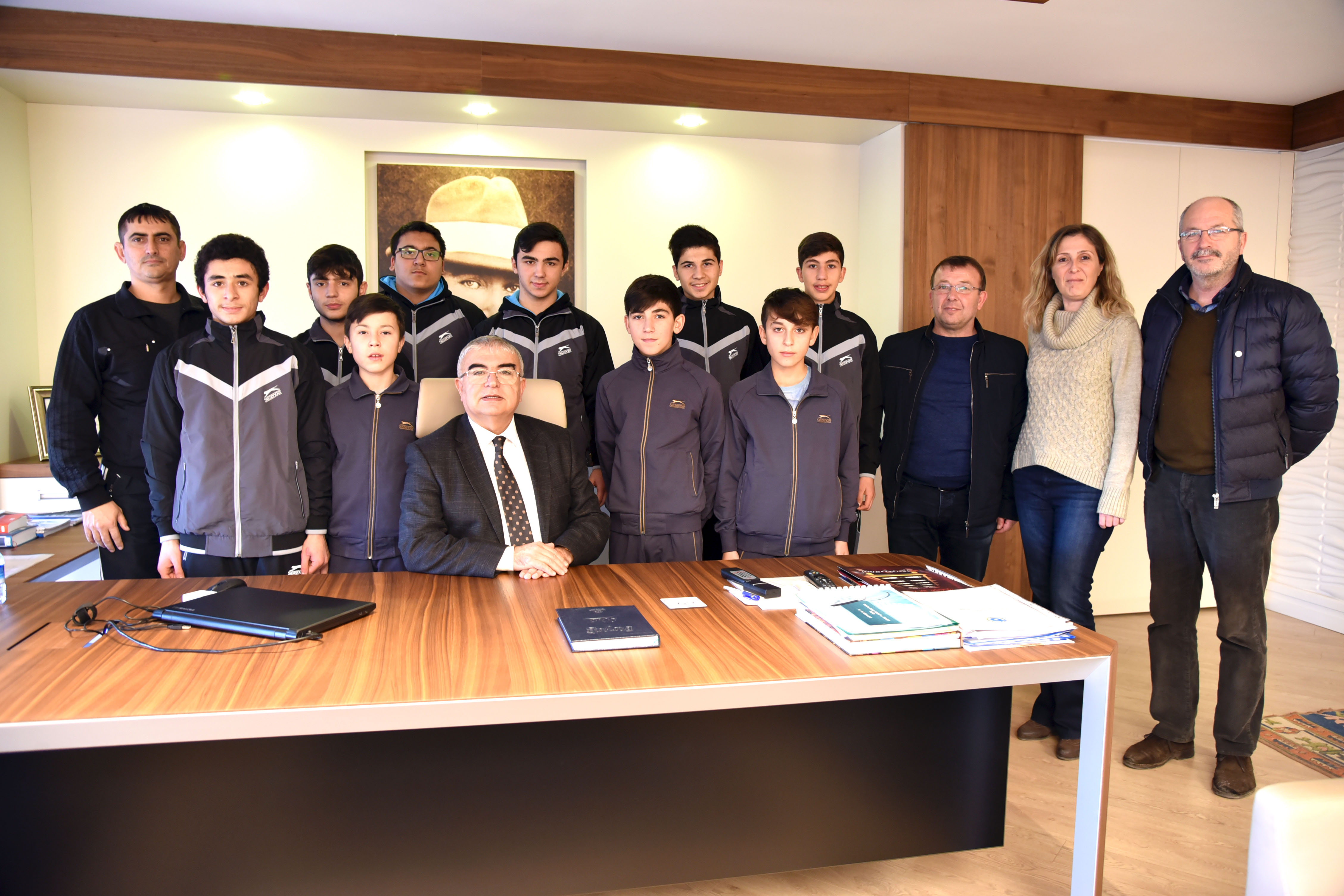 �BSK G�re��ilerinden Ba�kan Baysan�a Ziyaret