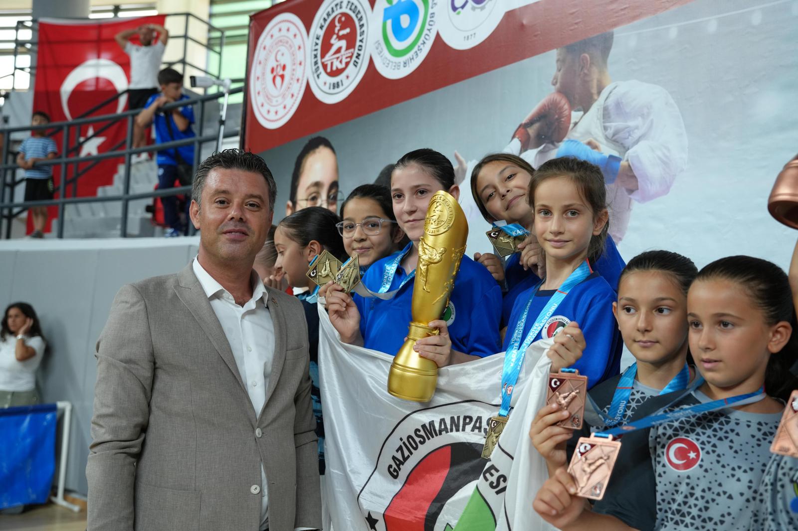 orlu, Trkiye Minikler Karate ampiyonasna Ev Sahiplii Yapt