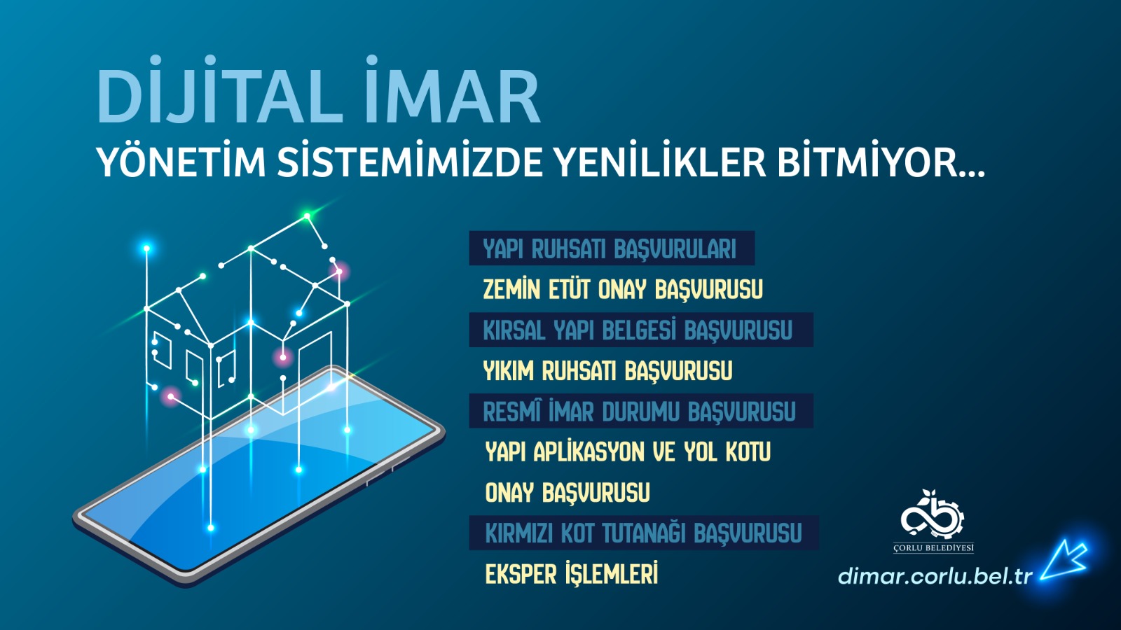 Dijital mar ile Zemin Ett Onay ve Yap Ruhsat Bavurularnda Yeni Dnem Balad