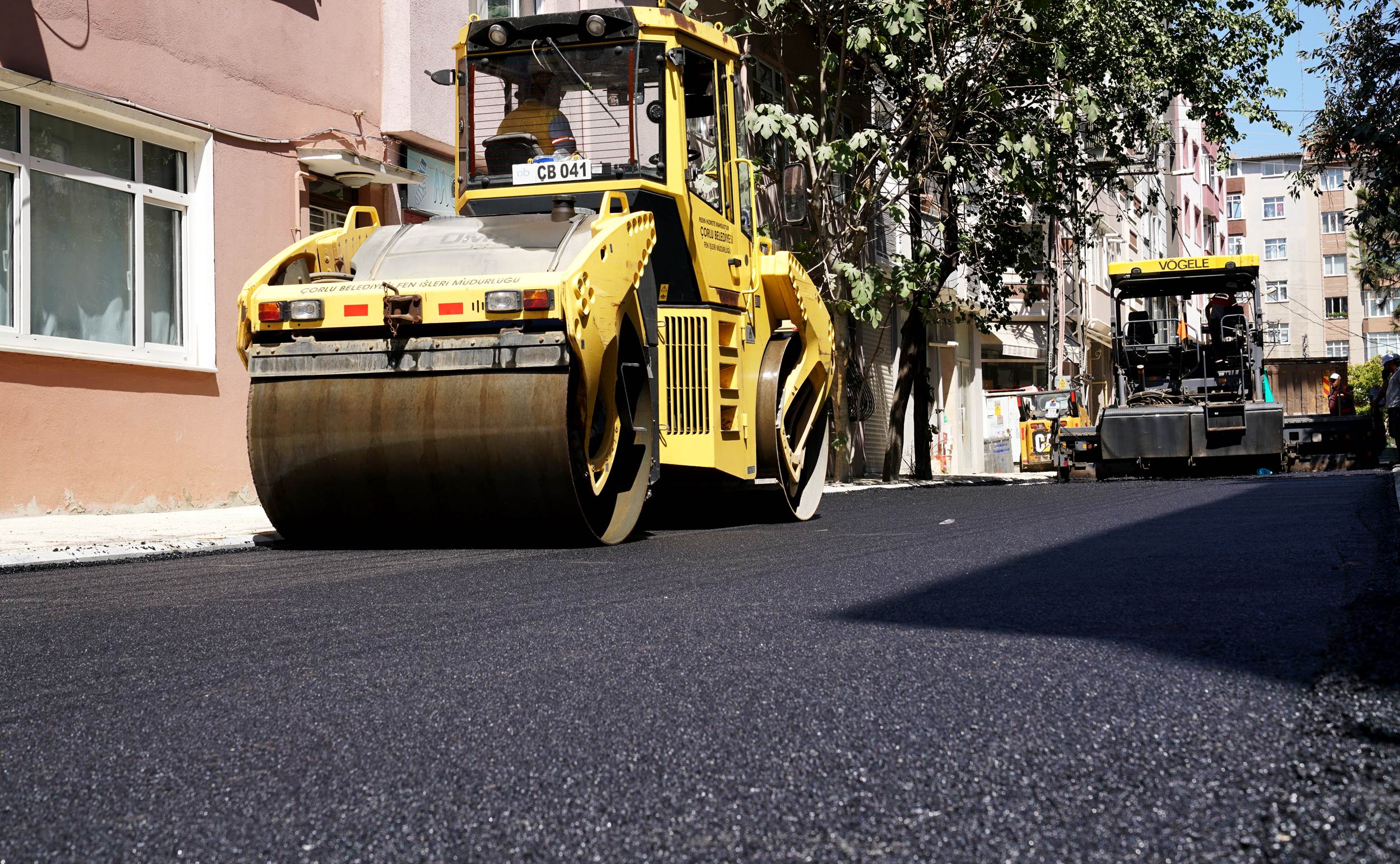 Fevzi akmak Caddesi Asfalt almasnn 1. Etab Tamamland