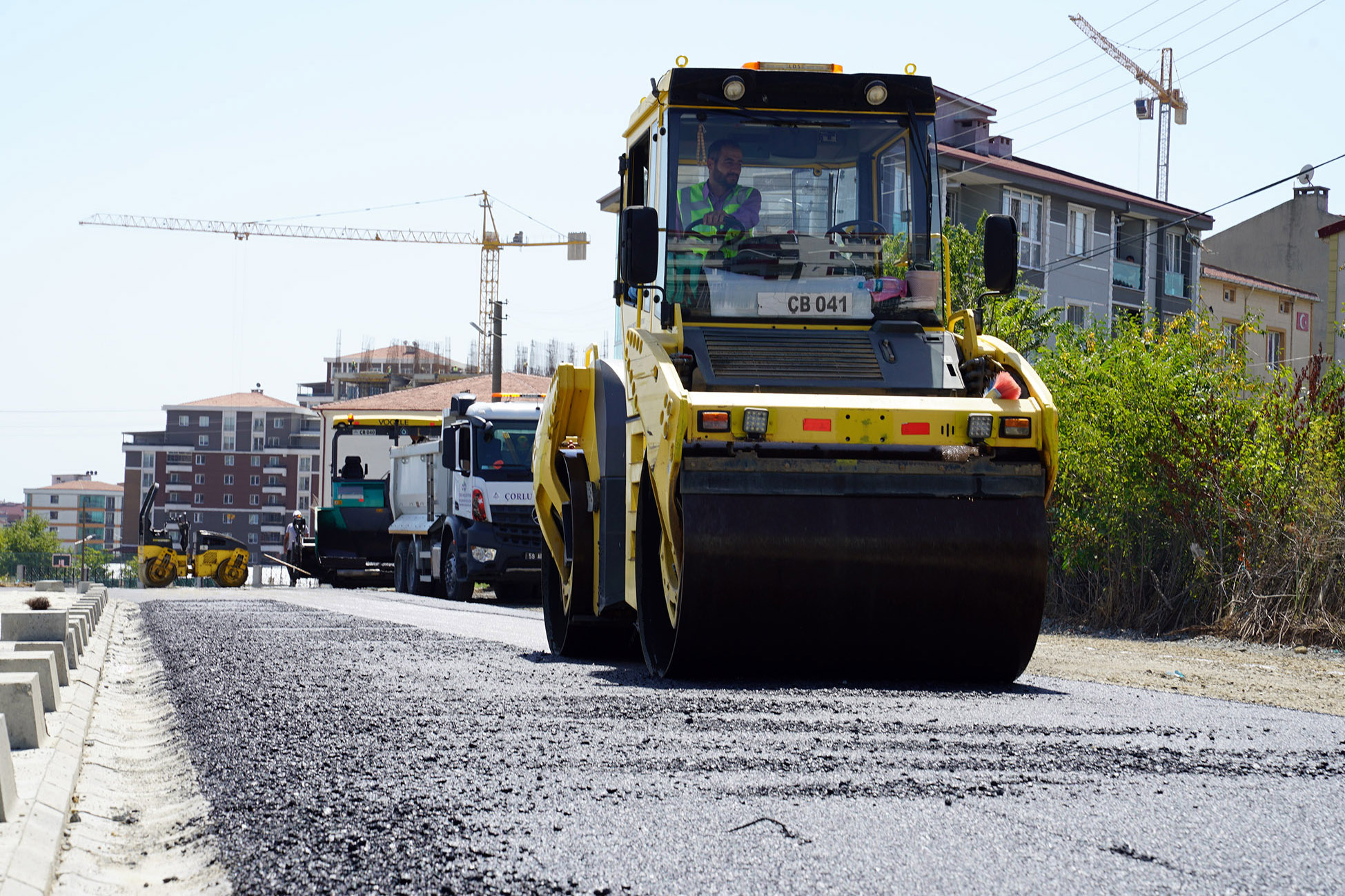 zgn Sokakta Yol ve Asfalt Serim almalar Tamamland