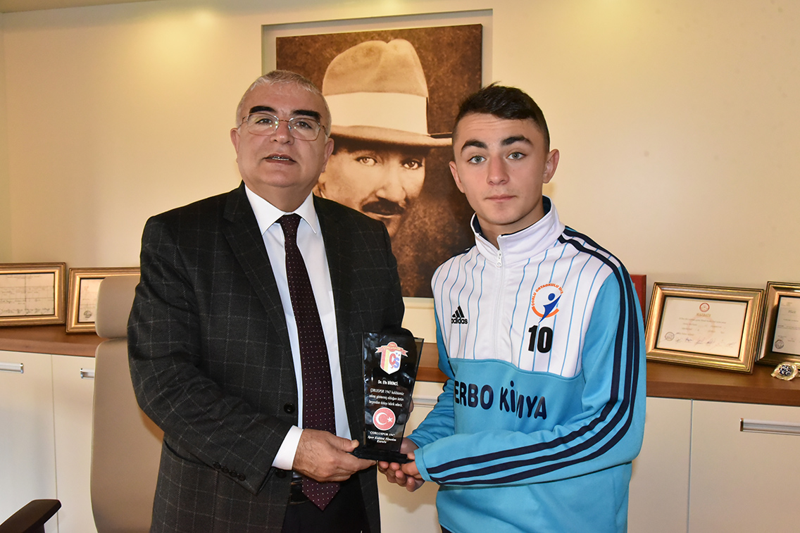 Milli Tak�ma Se�ilen Efe Ba�kan Baysan�� Ziyaret Etti