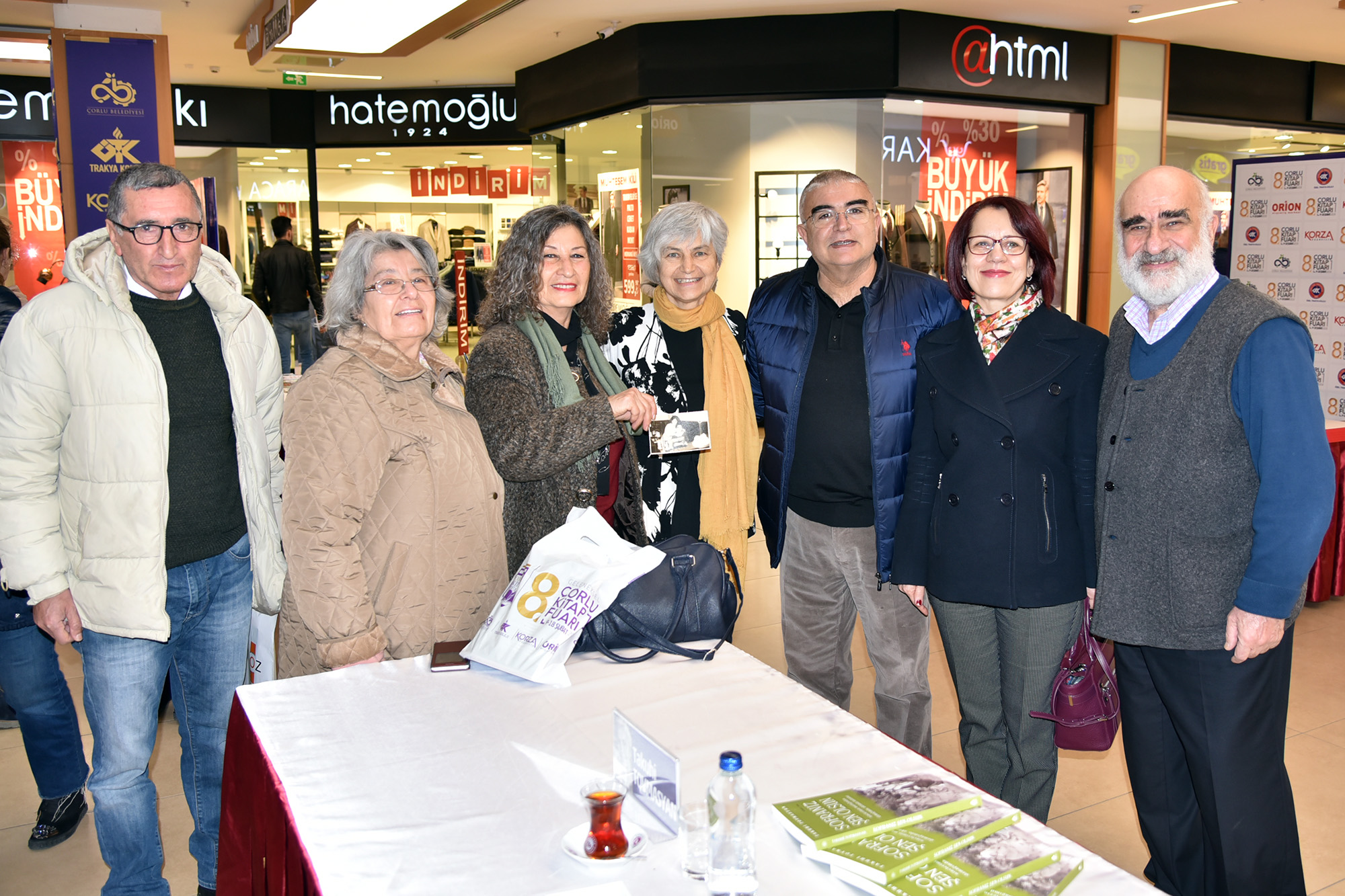 8. �orlu Kitap Fuar� Devam Ediyor