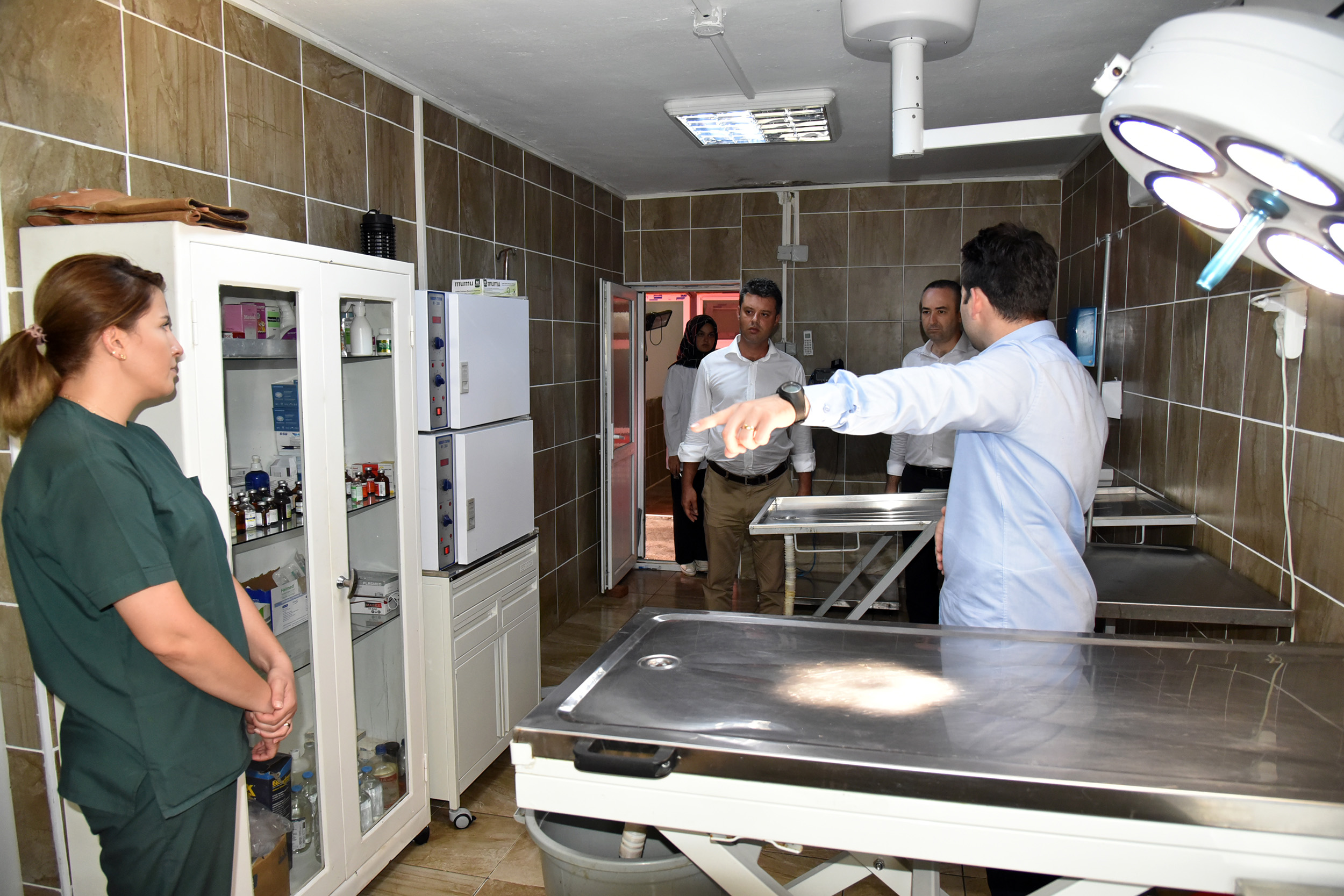 Bakan Sarkurt Hayvan Bakmevini Ziyaret Etti