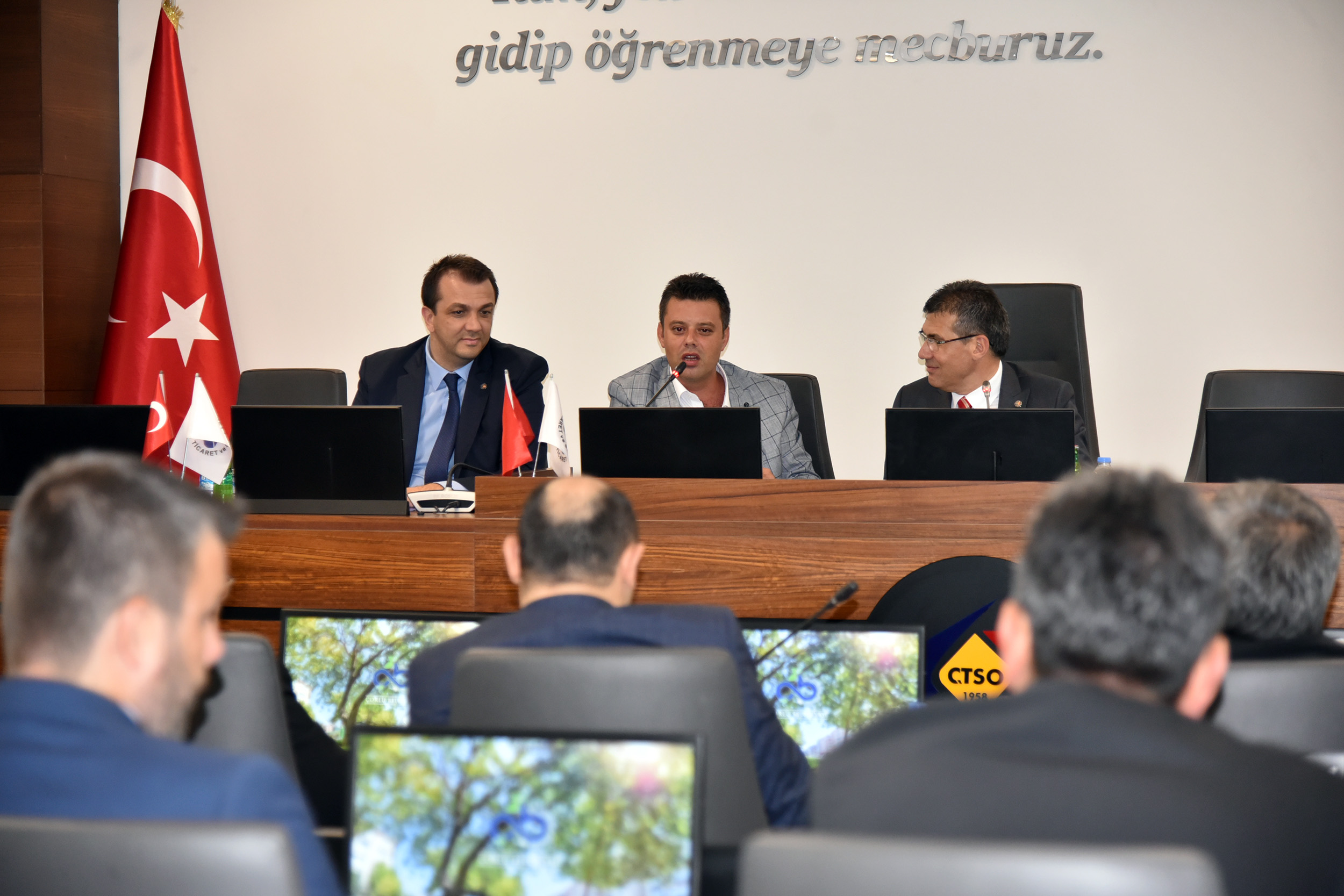 Bakan Sarkurt orlu TSO Meclisinde Konutu