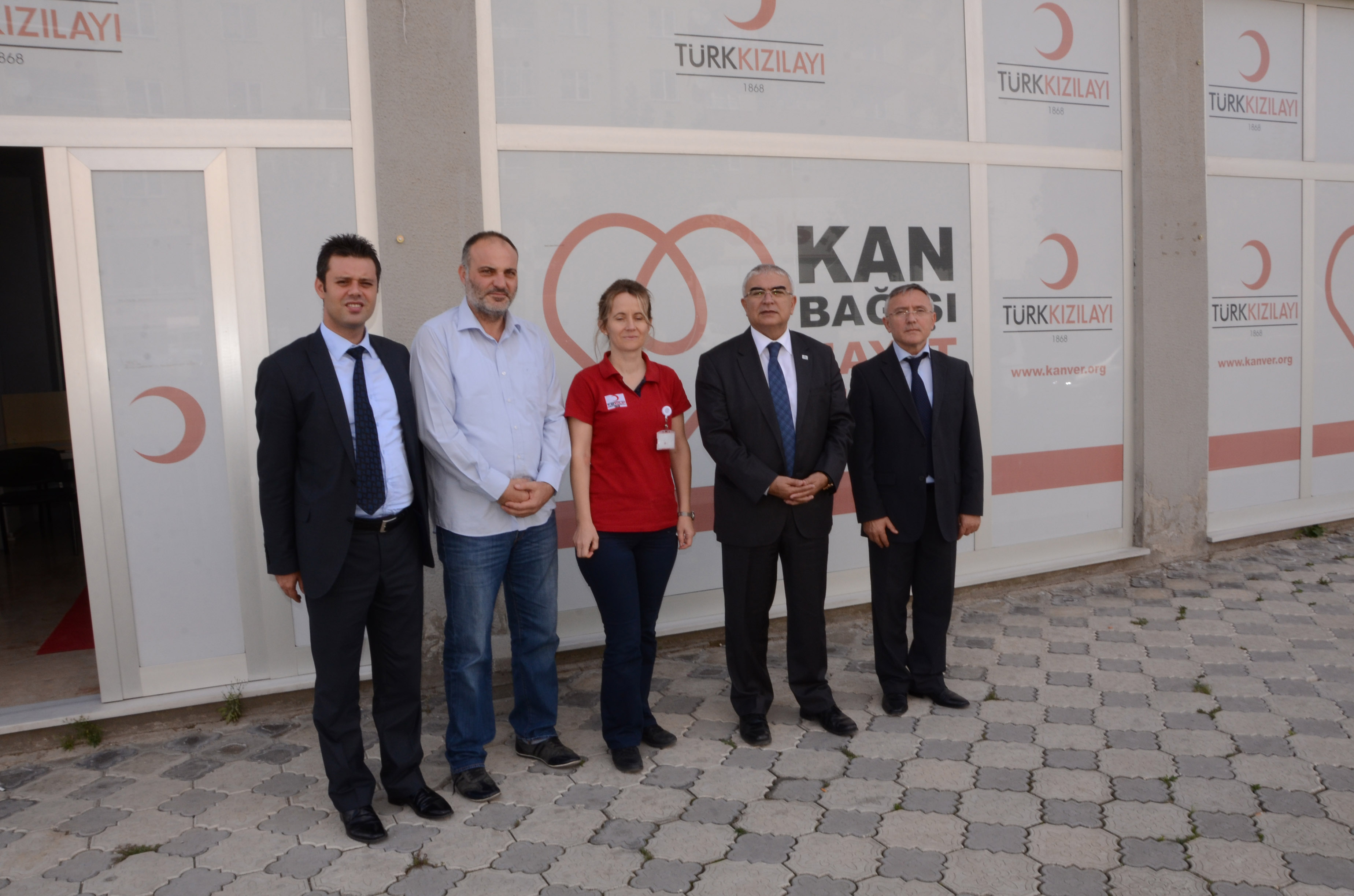 Bakan Baysandan Kan Ba Merkezine Ziyaret