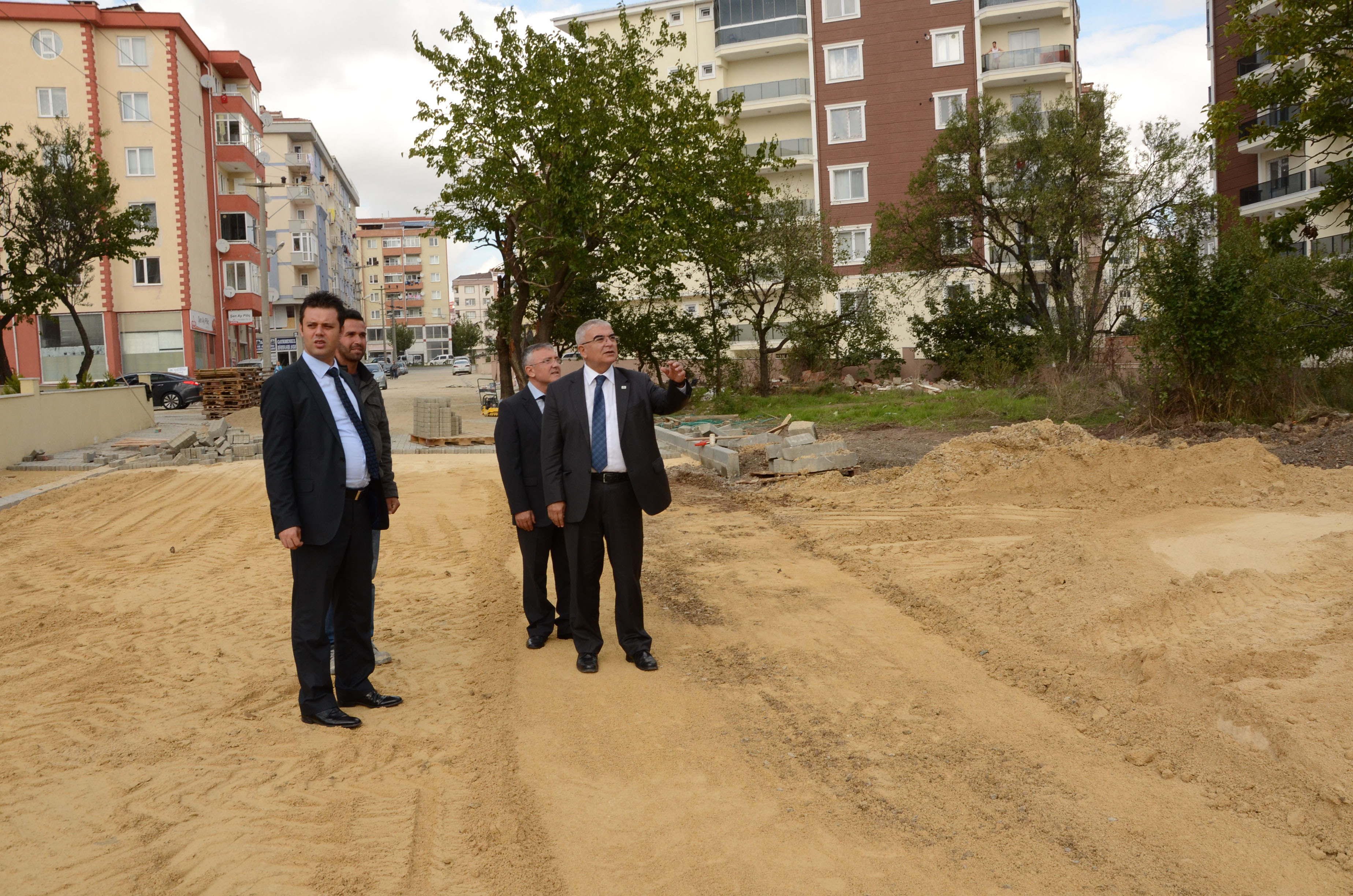 Bakan Baysan Yol almalarn Yerinde nceledi