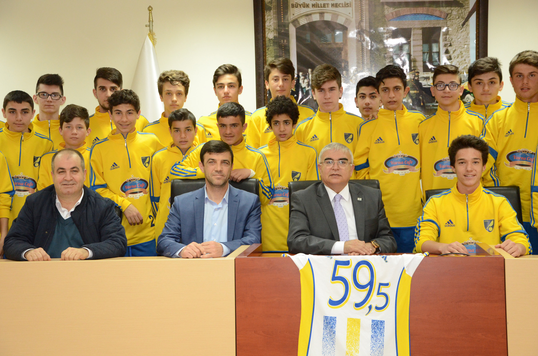 orlu Fener Spordan Bakan Baysana Ziyaret 