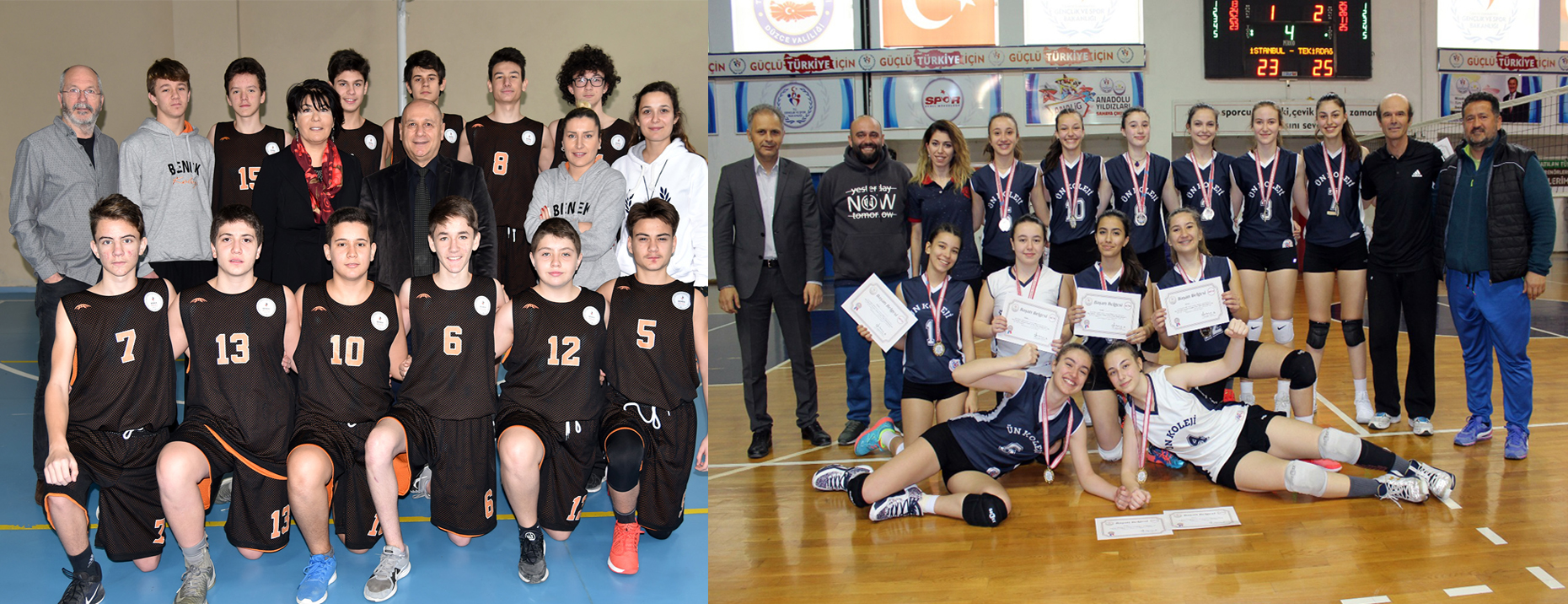 Sporcular�m�z Ba�ar�lar�n� Okullar�nda da S�rd�r�yor