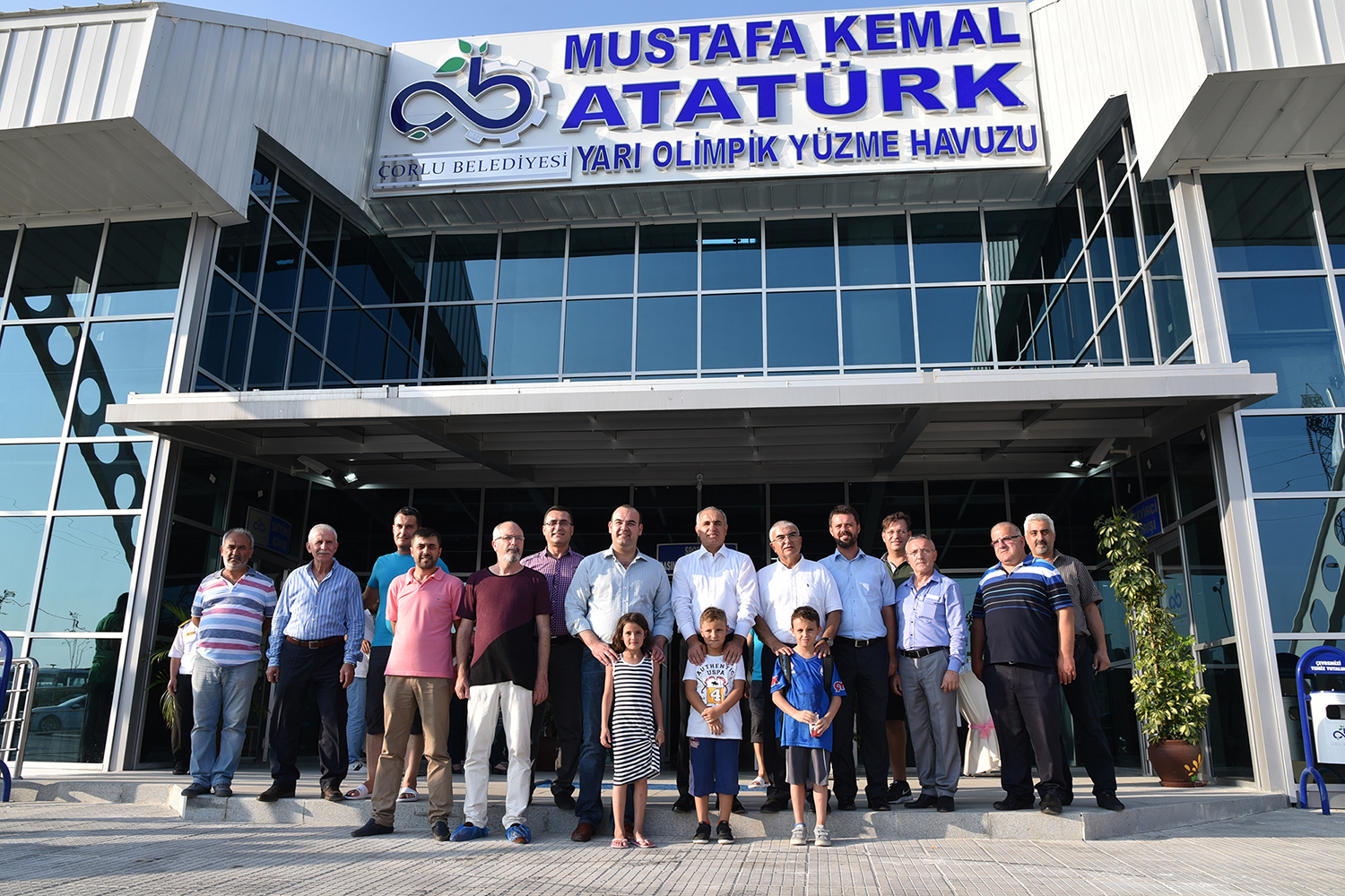Mustafa Kemal Atatrk Yzme Havuzu Tantm Yapld