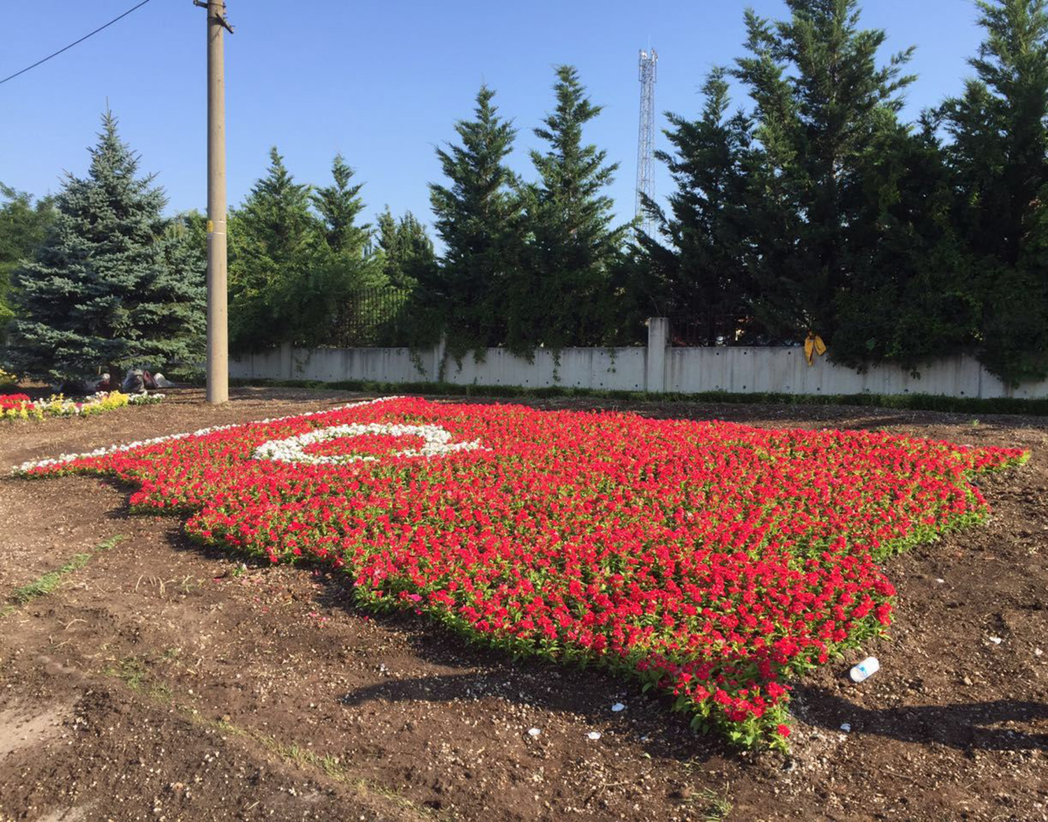 B�lge Trafik G�zergah�nda �evre D�zenlemesi Yap�ld�