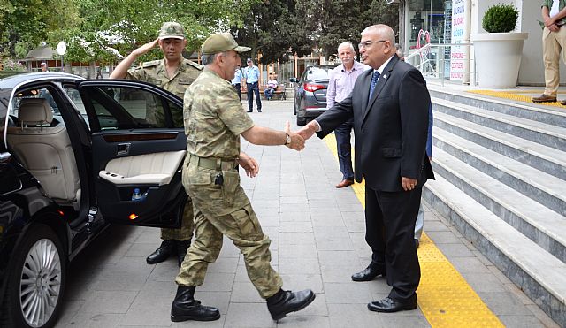 Korg. Erdoandan Bakan Baysana Ziyaret