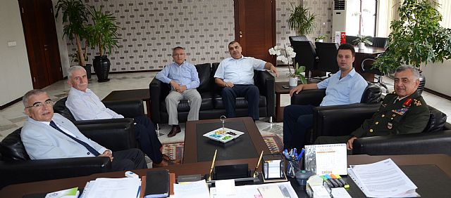 Korg. Bekirolundan Bakan Baysana Veda Ziyareti