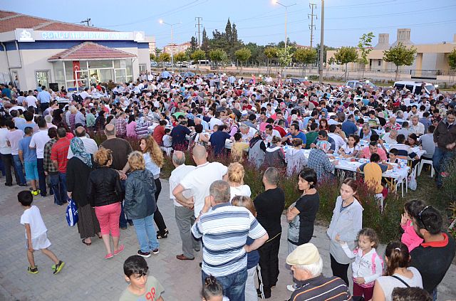 orlu GAD ve Uur Betondan ftar Yemei