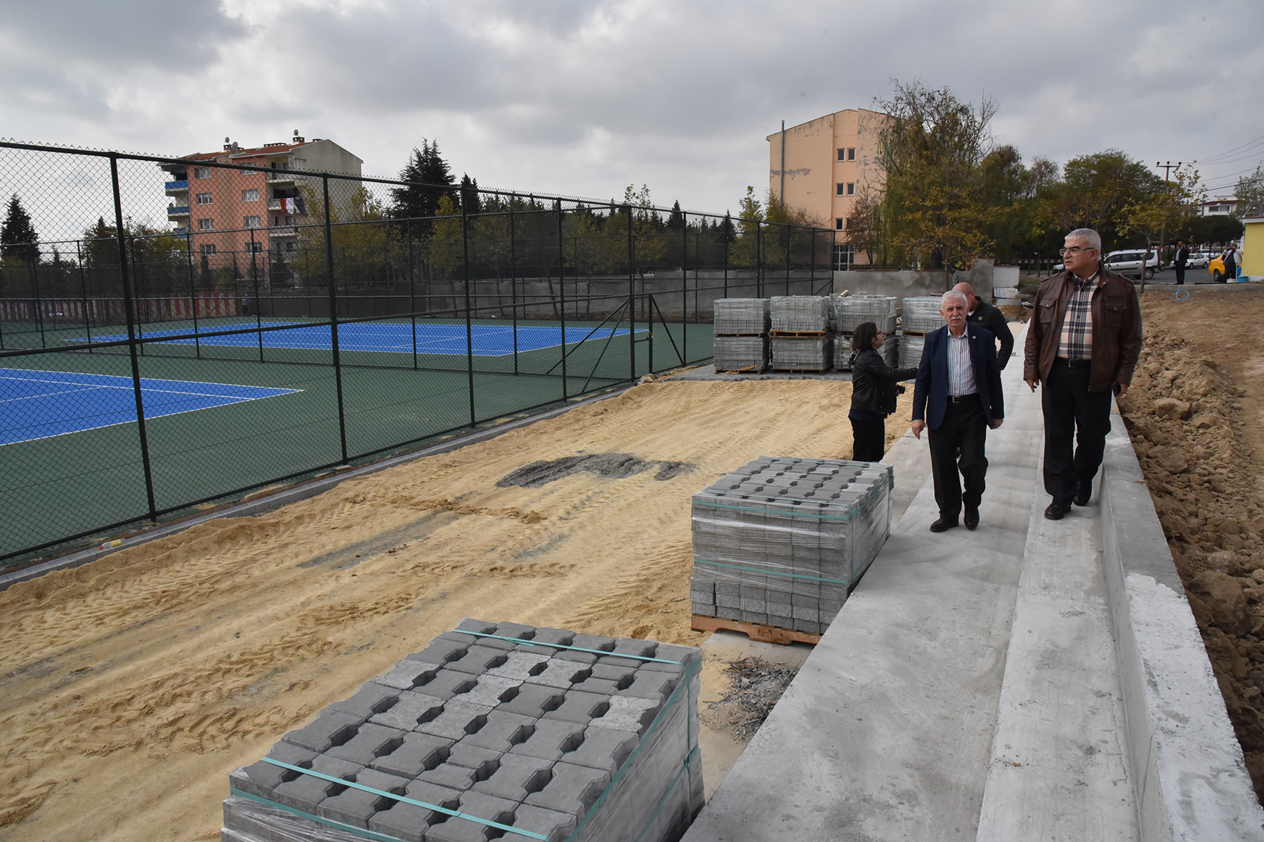 Ba�kan Baysan Spor Kompleksinde �ncelemelerde Bulundu