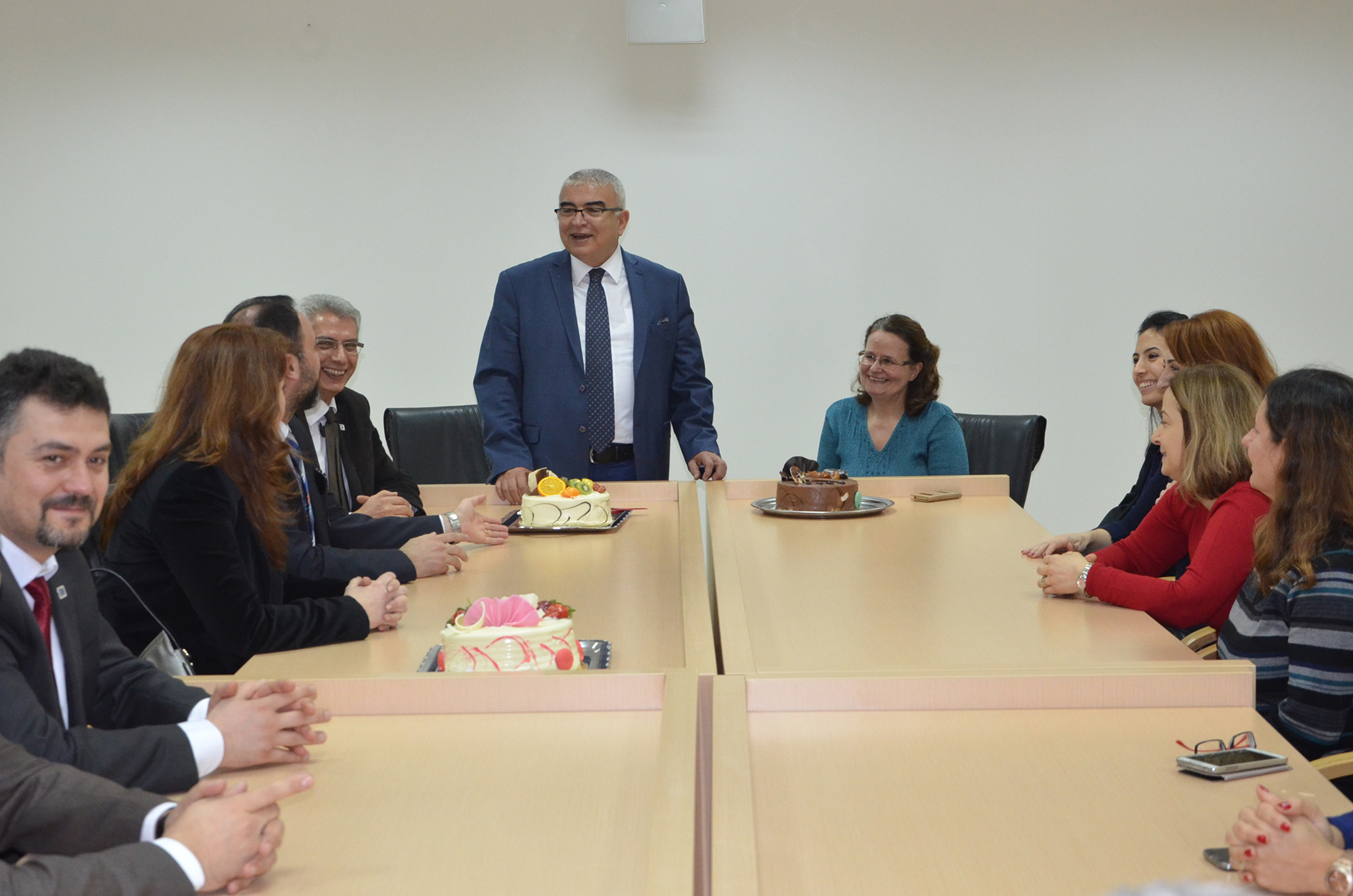 SMMM Odas��ndan Ba�kan Baysan�a Ziyaret