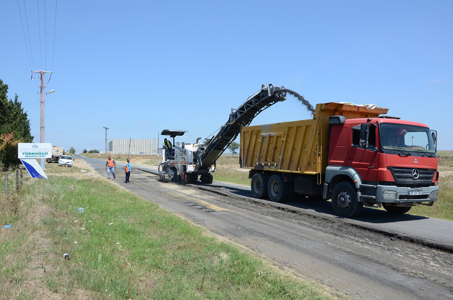 Seymen ve Trkgc Mahallelerinde almalar Sryor