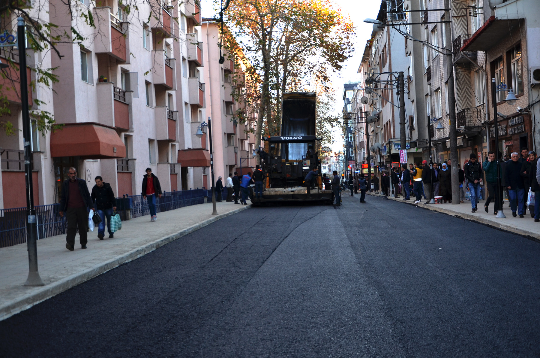 inasi Kurun Caddesi Asfaltland