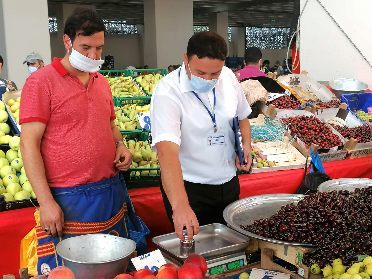 Zabta Ekipleri Tart ve Etiket Denetimi Gerekletirdi